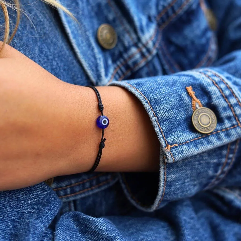 Couples Blue Evil Eye Bracelets