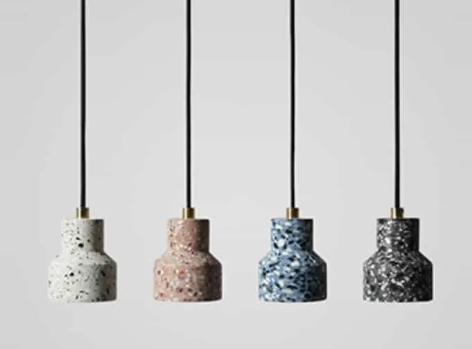Olsen Class of Chic Terrazzo Pendant Lamp
