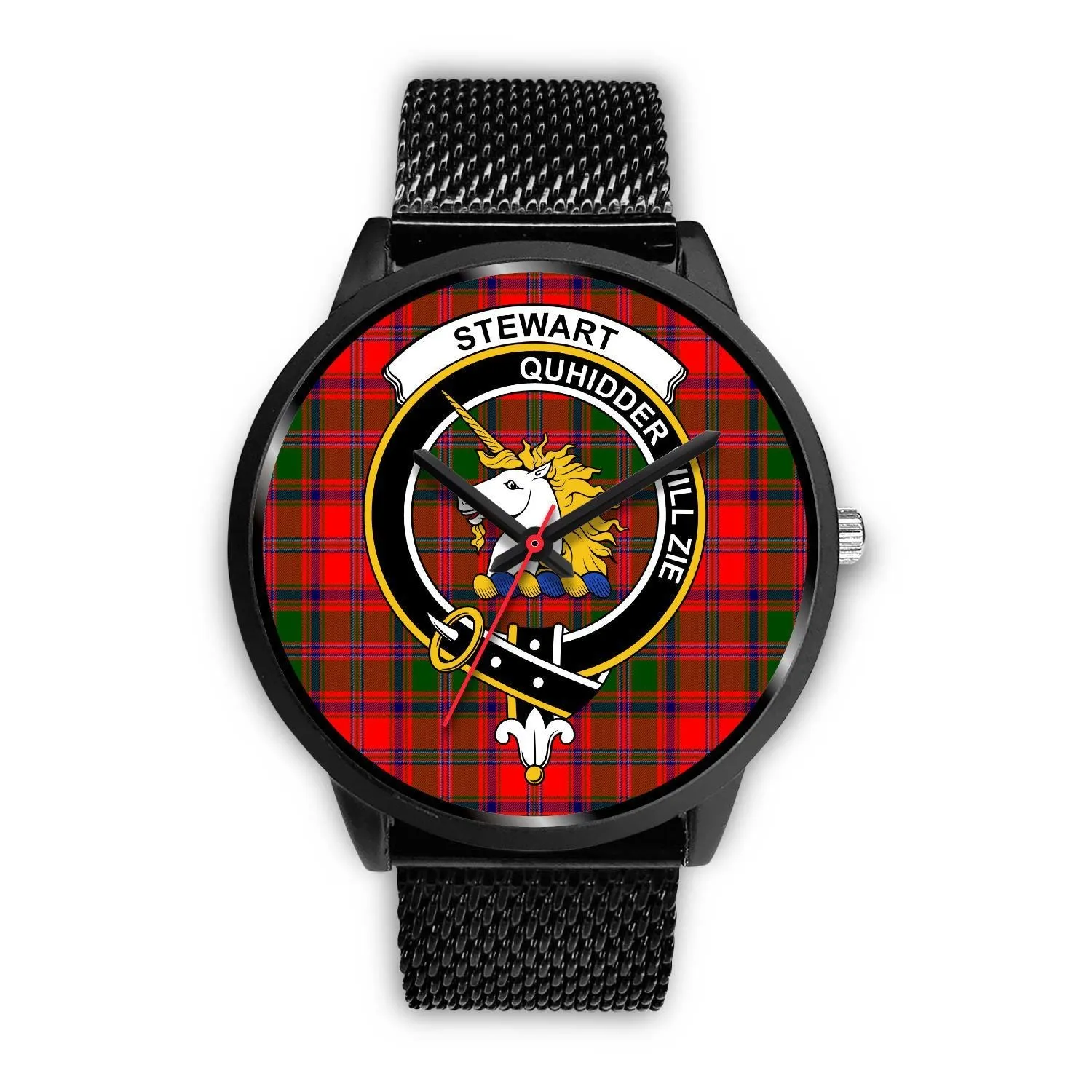 Stewart of Appin Clan Badge Tartan Black Watch
