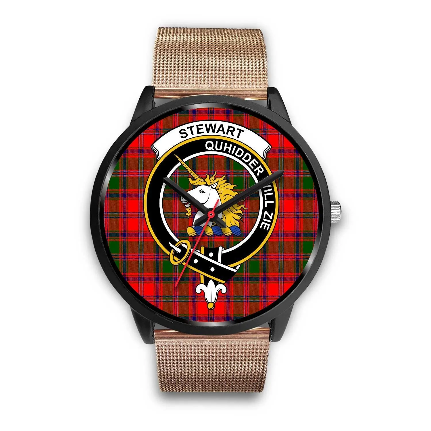Stewart of Appin Clan Badge Tartan Black Watch
