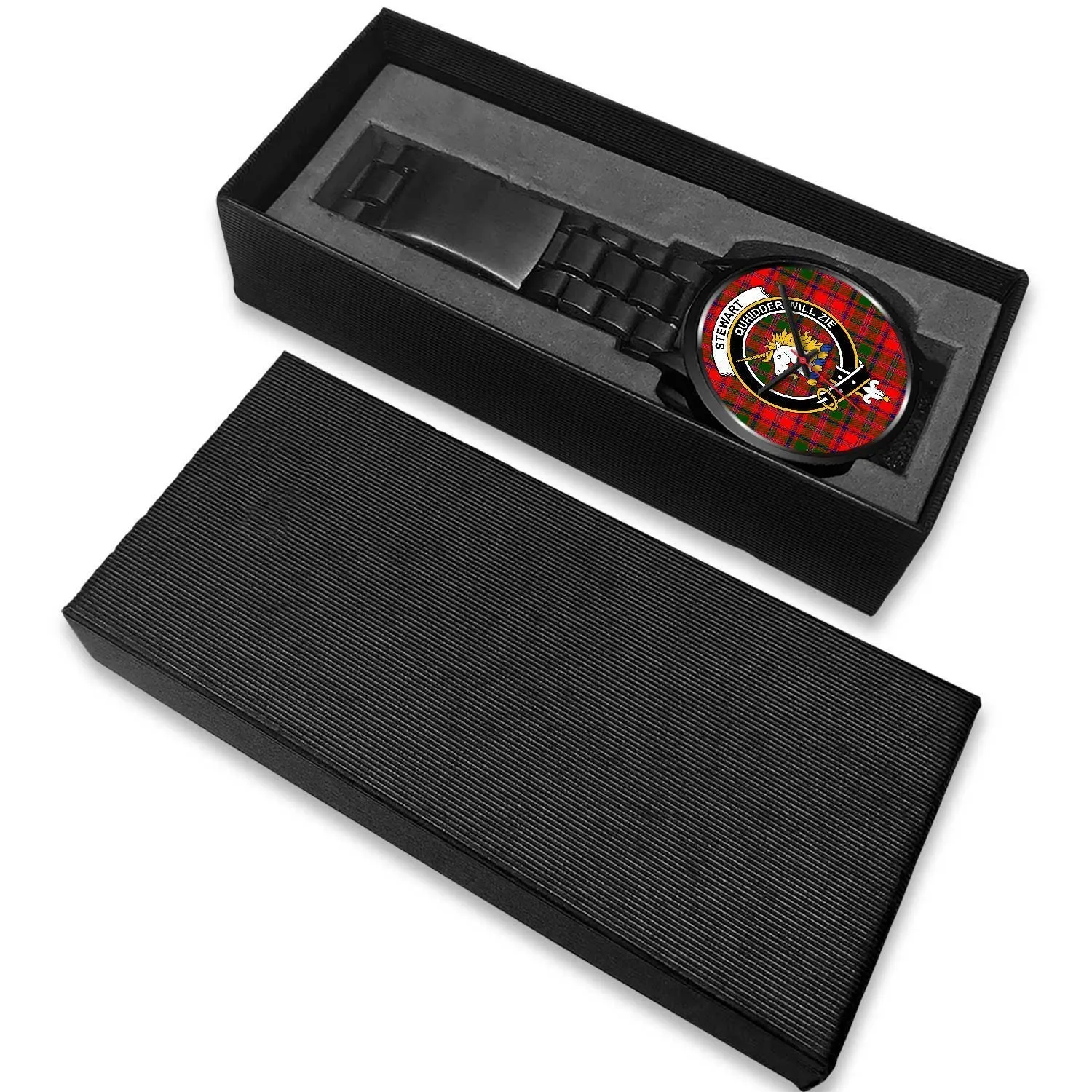 Stewart of Appin Clan Badge Tartan Black Watch