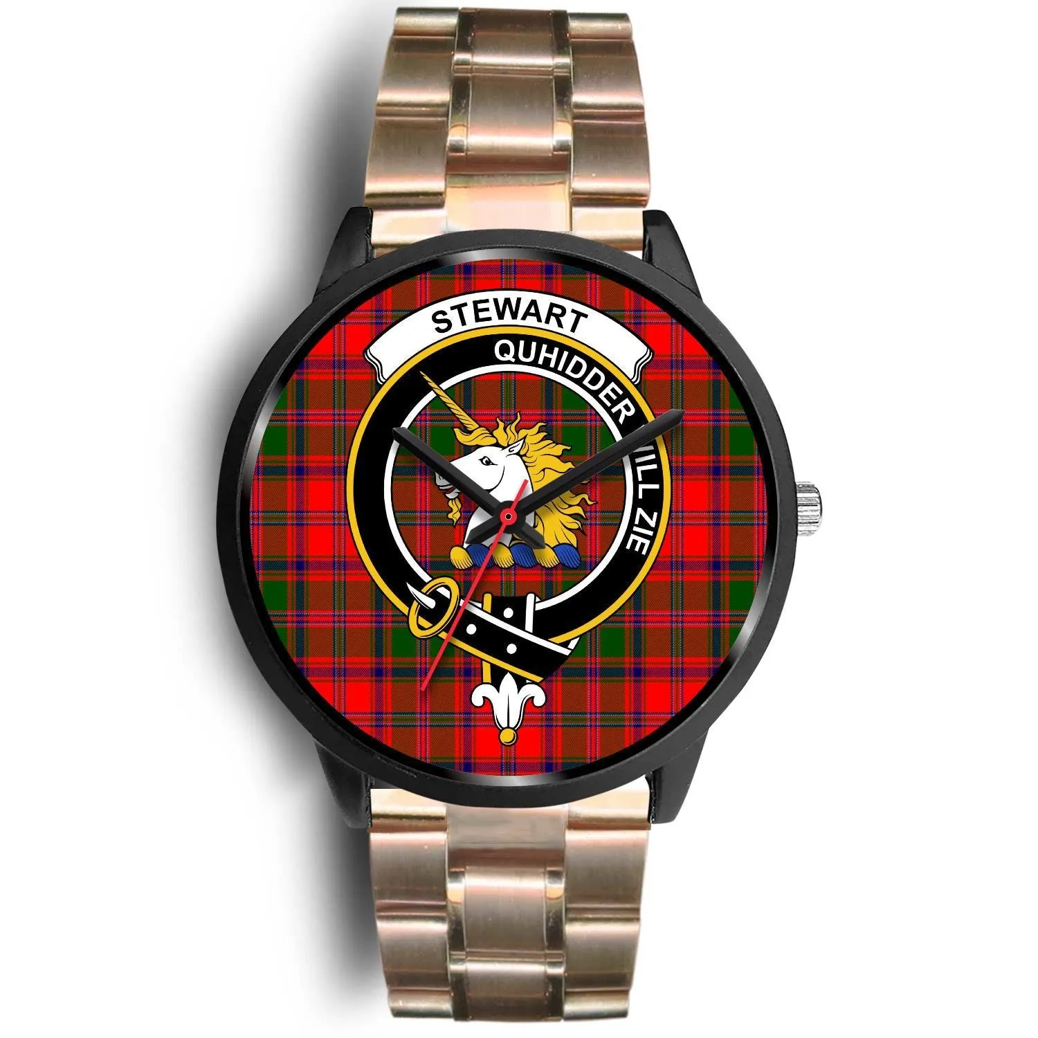 Stewart of Appin Clan Badge Tartan Black Watch