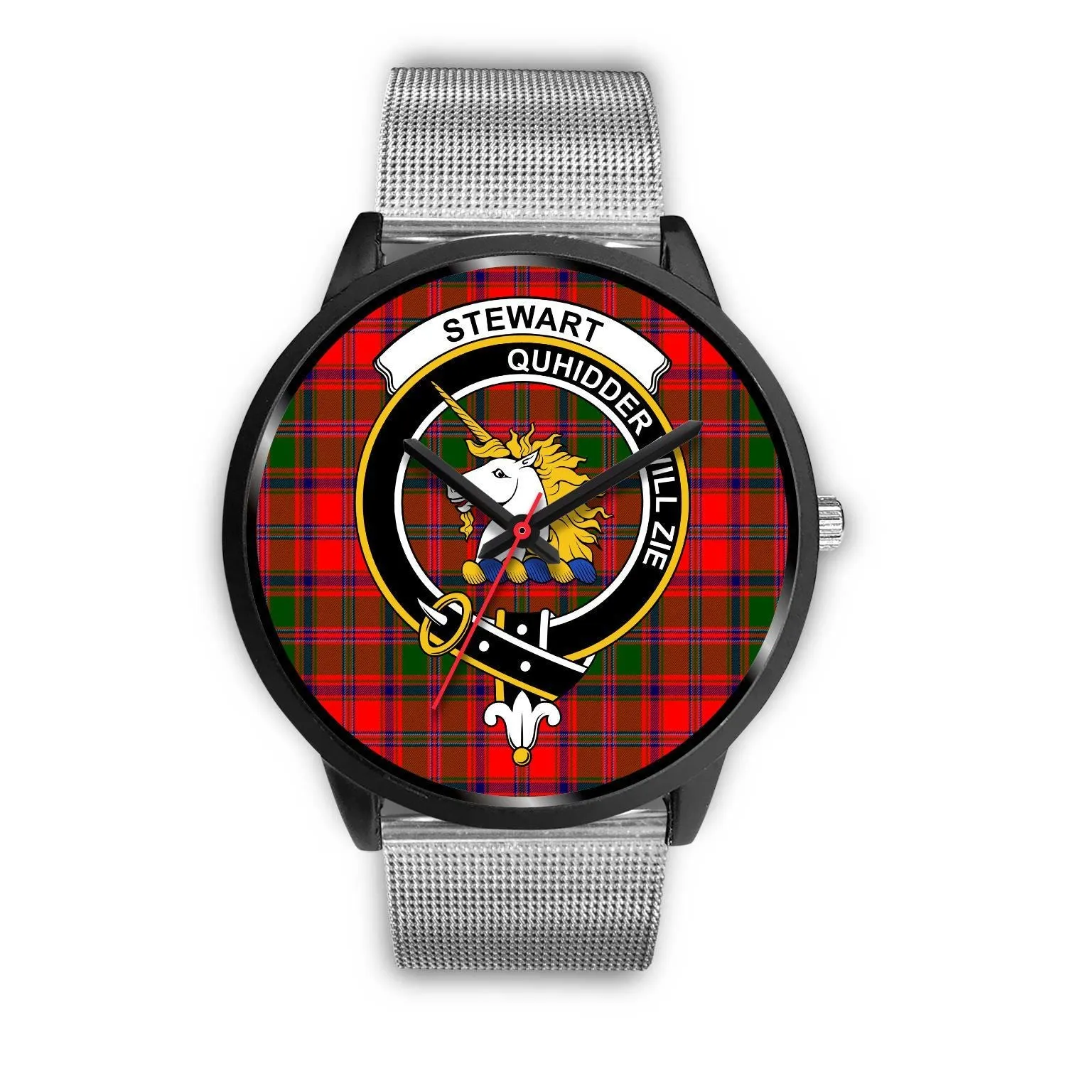 Stewart of Appin Clan Badge Tartan Black Watch