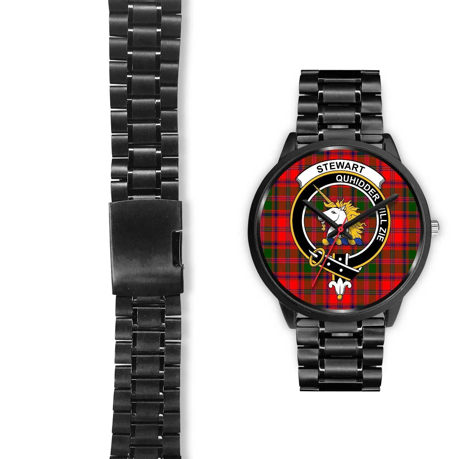 Stewart of Appin Clan Badge Tartan Black Watch