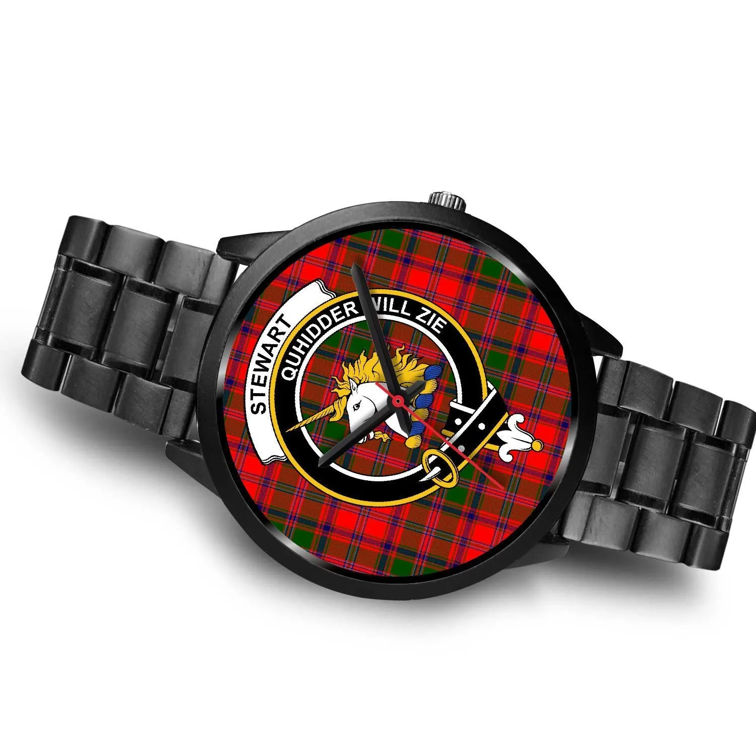 Stewart of Appin Clan Badge Tartan Black Watch