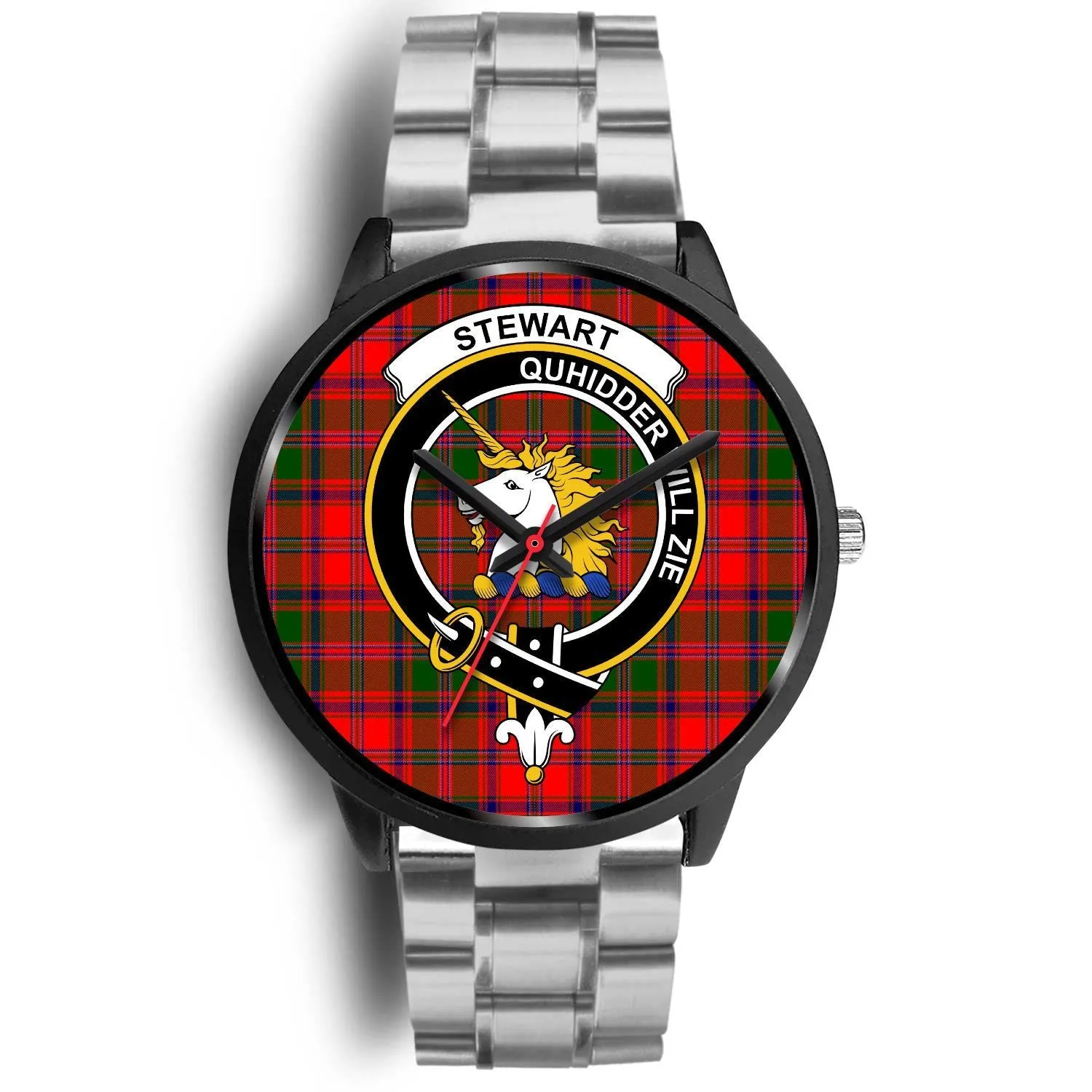 Stewart of Appin Clan Badge Tartan Black Watch