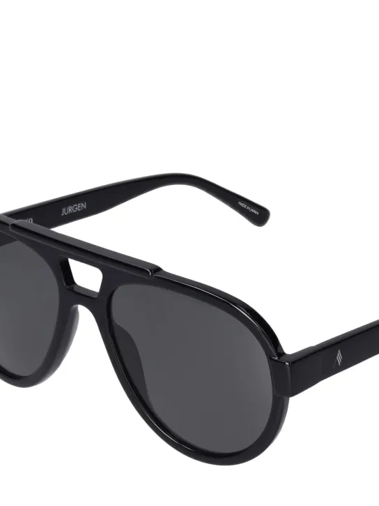 The Attico   Jurgen pilot acetate sunglasses 