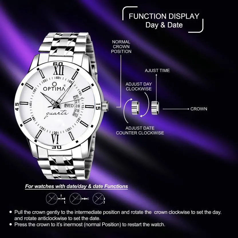 TRENDING DAY & DATE FUNCTIONING Analog Watch - For Men OMD-615