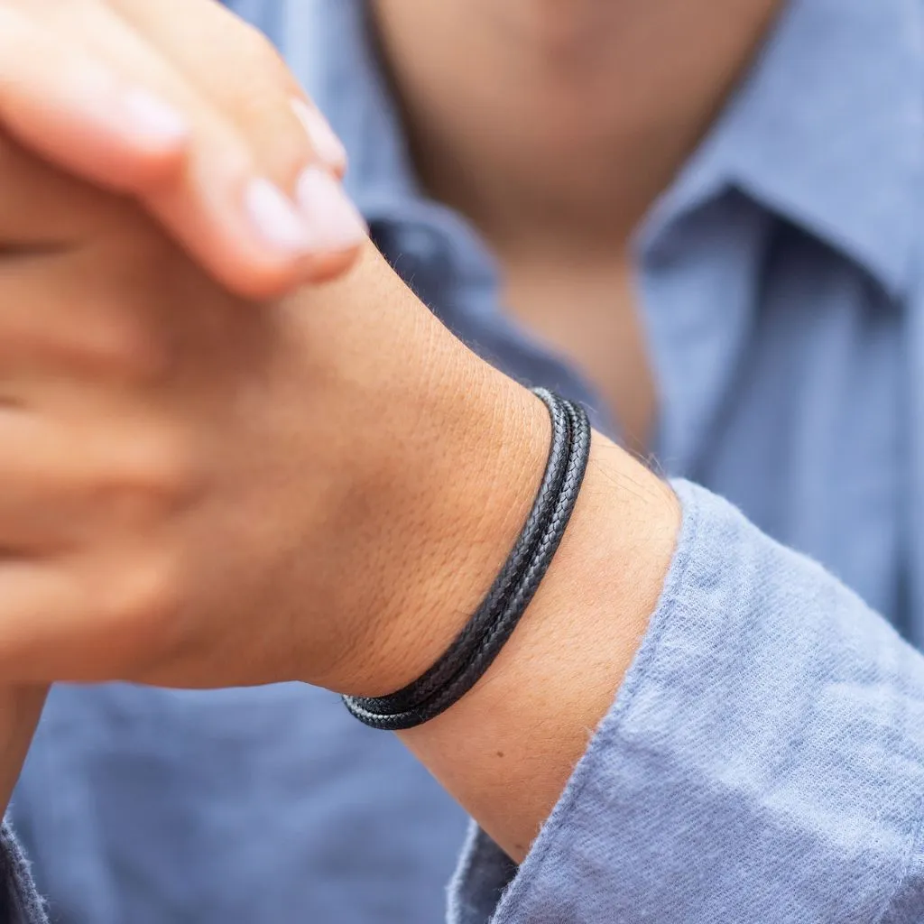 Wax Nylon 3mm Thick Bracelet