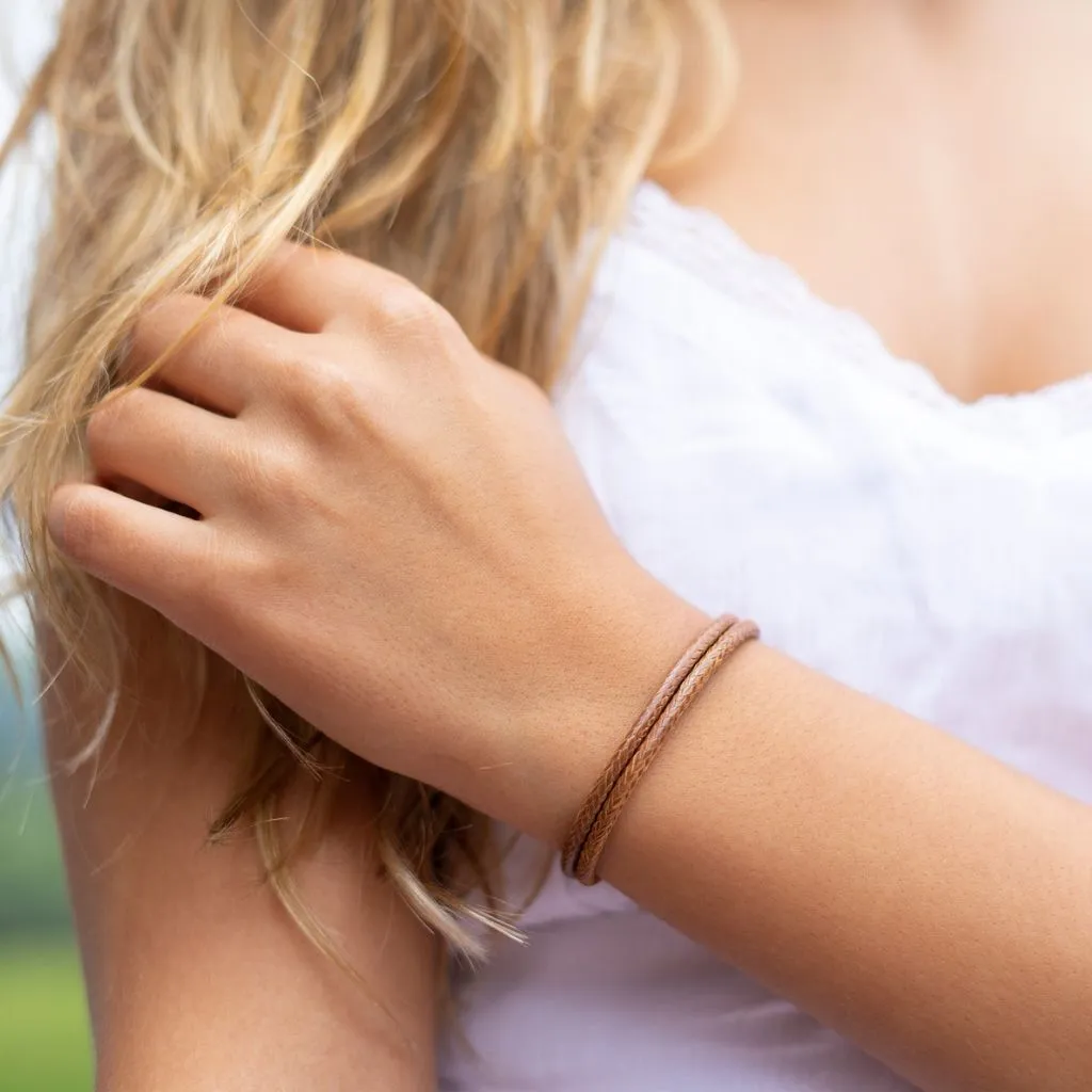 Wax Nylon 3mm Thick Bracelet