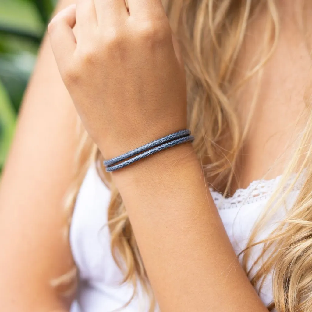 Wax Nylon 3mm Thick Bracelet